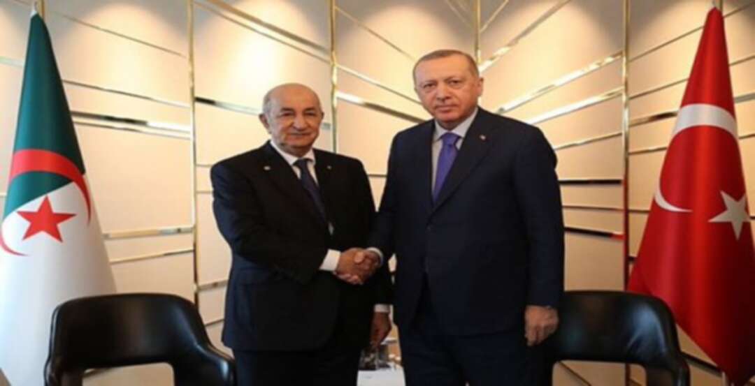 أردوغان يلتقي تبون في الجزائر والملف الليبي على طاولة المباحثات
