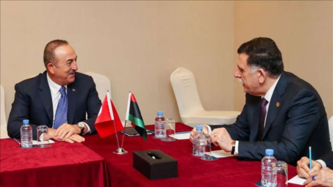 السرّاج وتشاووش أوغلو في زيارة مشتركة إلى الجزائر لمناقشة الوضع في ليبيا