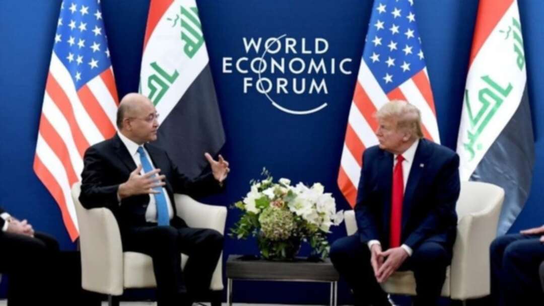 برهم صالح يتباحث مع ترمب حول خفض القوات الأجنبية في العراق