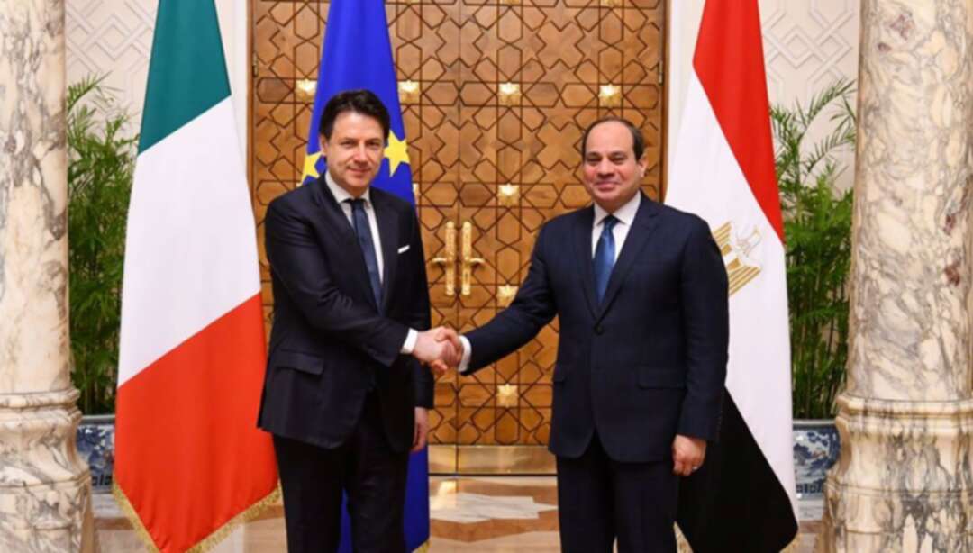 اتفاق مصري إيطالي لإنجاح المساعي السياسية في ليبيا والحفاظ على وحدة أراضيها