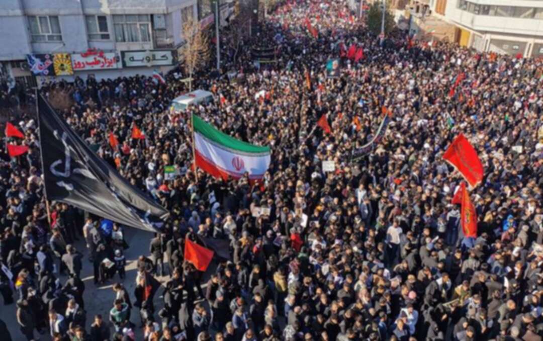 مقتل 35 إيرانياً في تدافع خلال تشييع سليماني