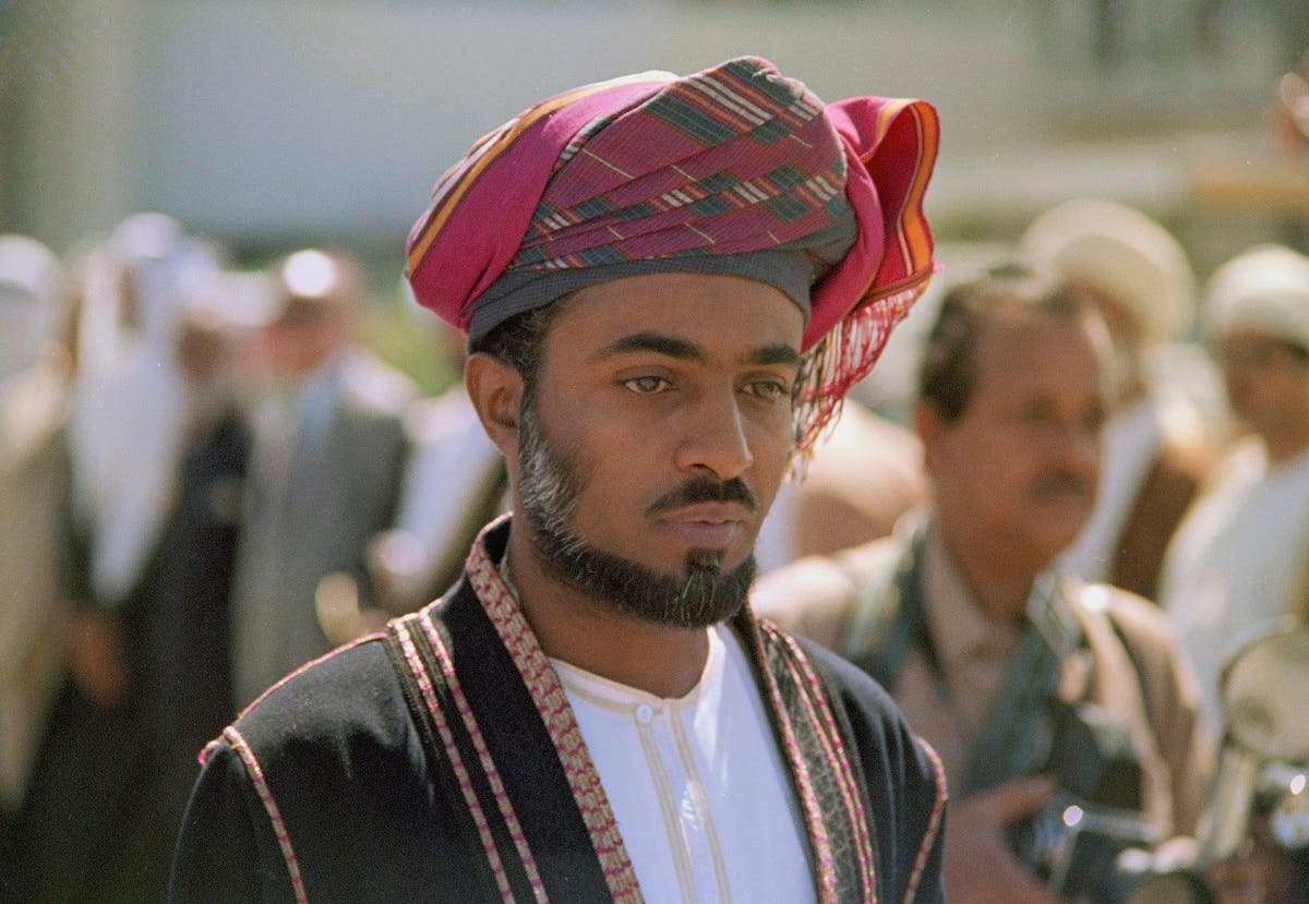 Sultan Qaboos is pictured in 1975. (Photo AP)