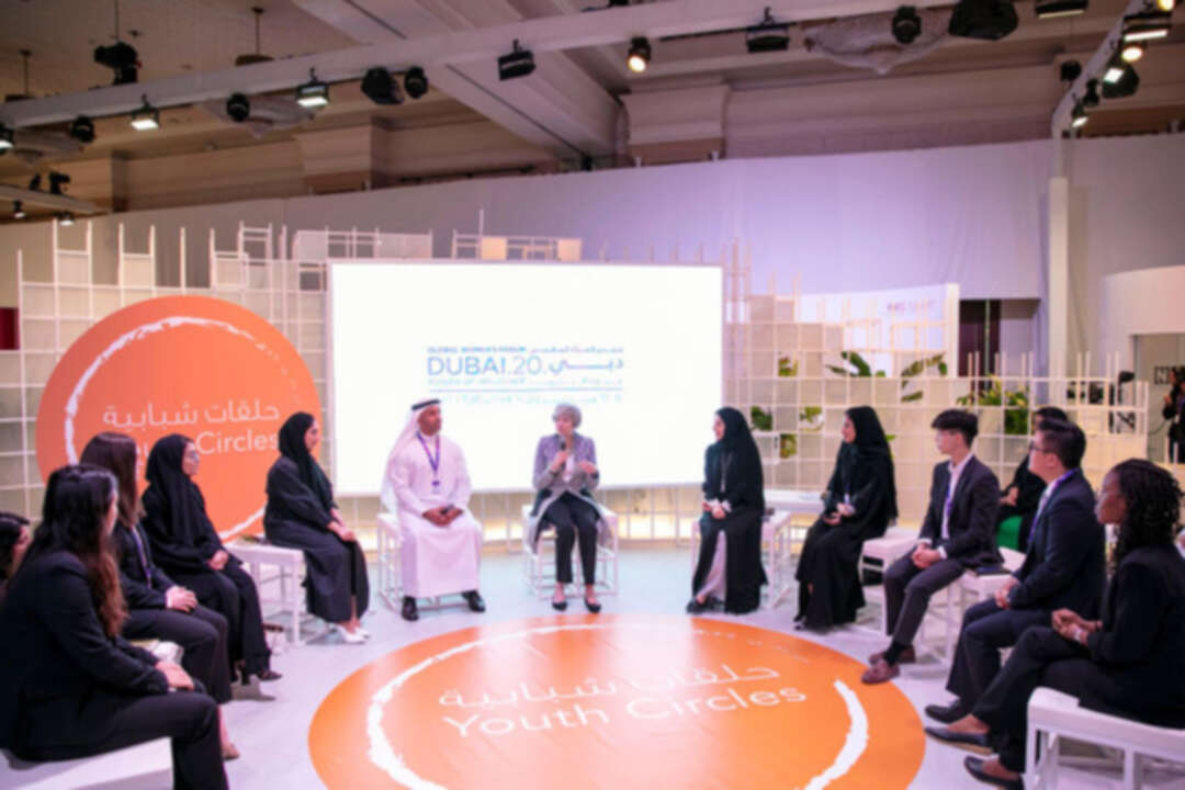 تيريزا ماي ضمن جلسة حوارية في منتدى المرأة العالمي – دبي 2020