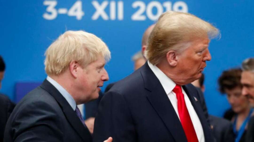 British PM Johnson ‘looking forward’ to meeting Trump in June