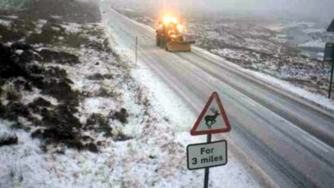 Wintry conditions sweep Scotland after Storm Ciara