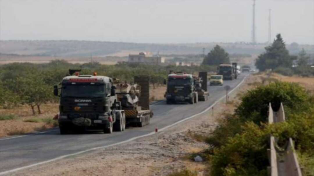تعزيزات عسكرية تركية ضخمة تصل إلى إدلب