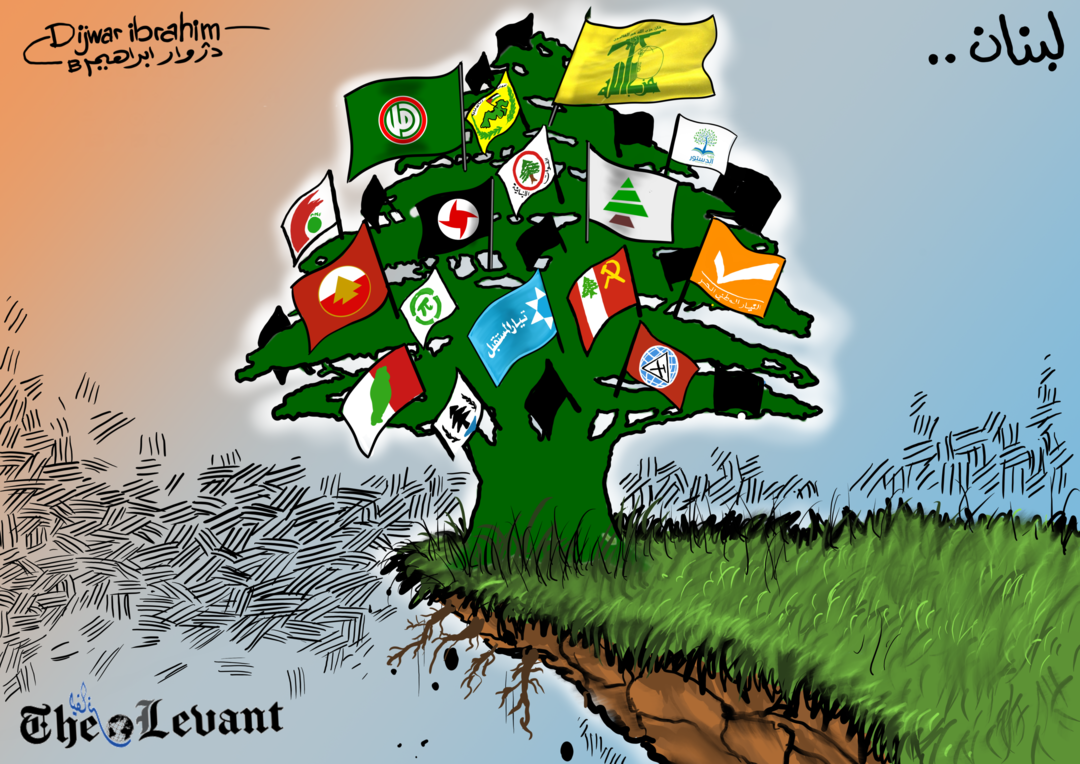 لبنان بلد المئة حزب