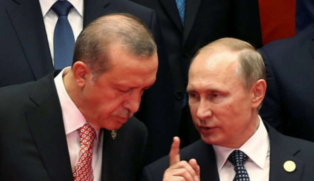 بوتين يوقف المعركة.. والنظام يبث لقطات جوية تظهر استهداف مدرعات تركية وقتلى