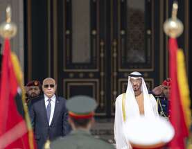 الشيخ محمد بن زايد يرحب بزيارة الرئيس الموريتاني لأبو ظبي