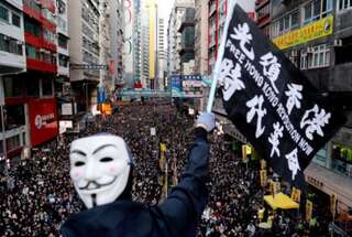 من تظاهرات هونغ كونغ 