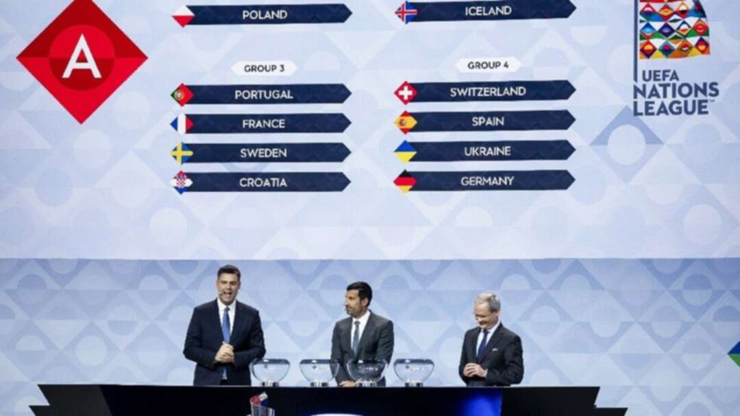 مواجهات نارية في  قرعة دوري الأمم الأوروبية لعام 2020