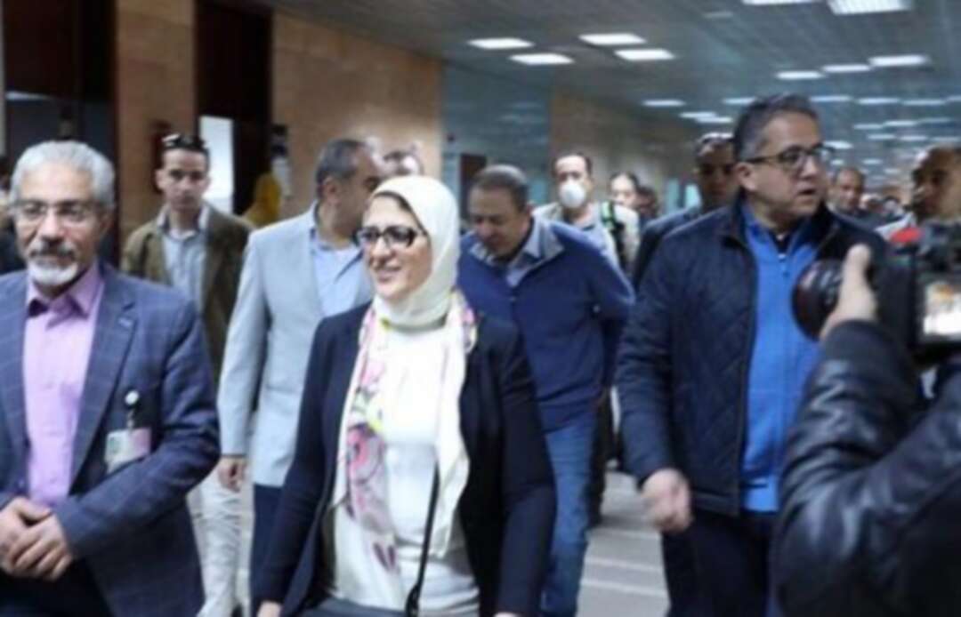 وزيرة الصحة المصرية تراجع الإجراءات الوقائية المطبقة بالباخرة في الأقصر