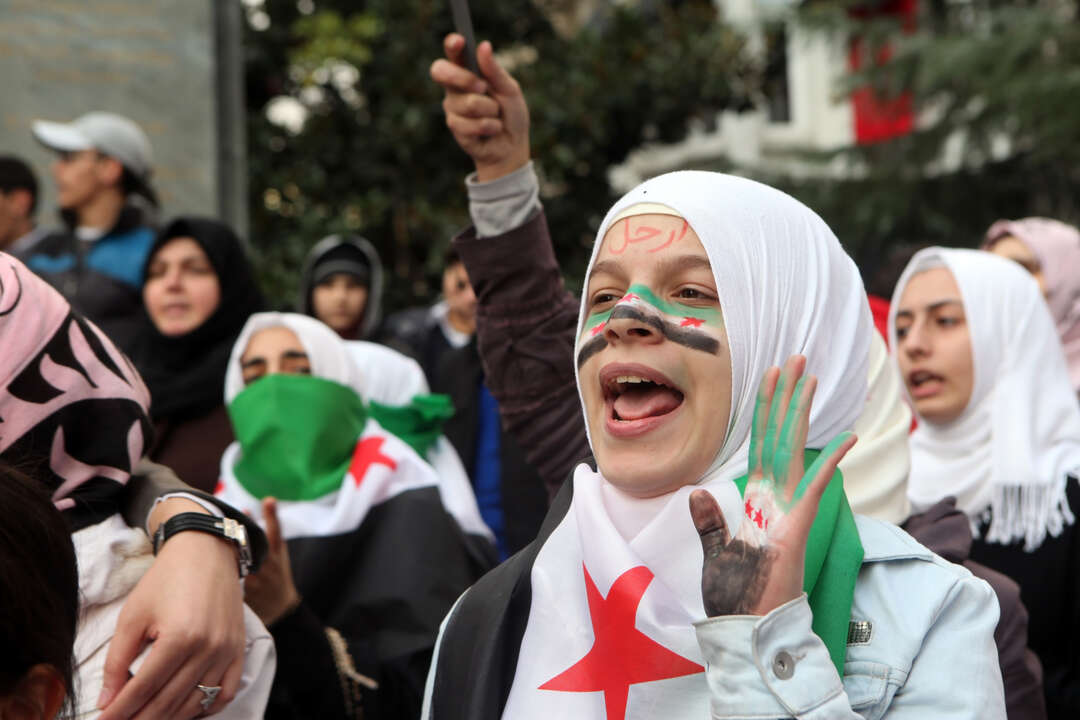 دور المرأة في الثورة السورية