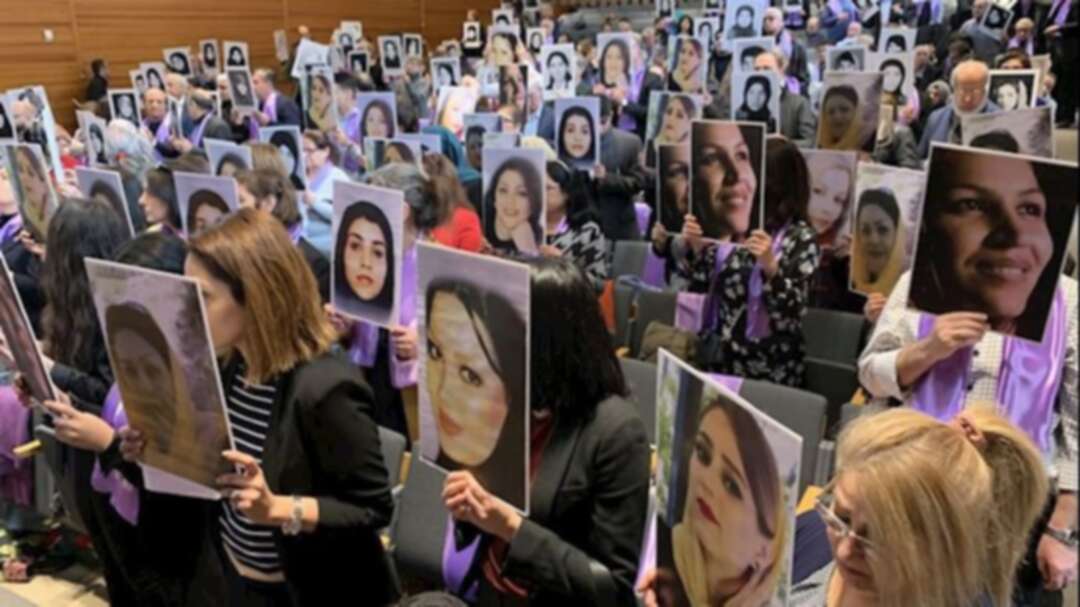 الإيرانيات يحتجن في ستوكهولم مع إقتراب اليوم العالمي للمرأة