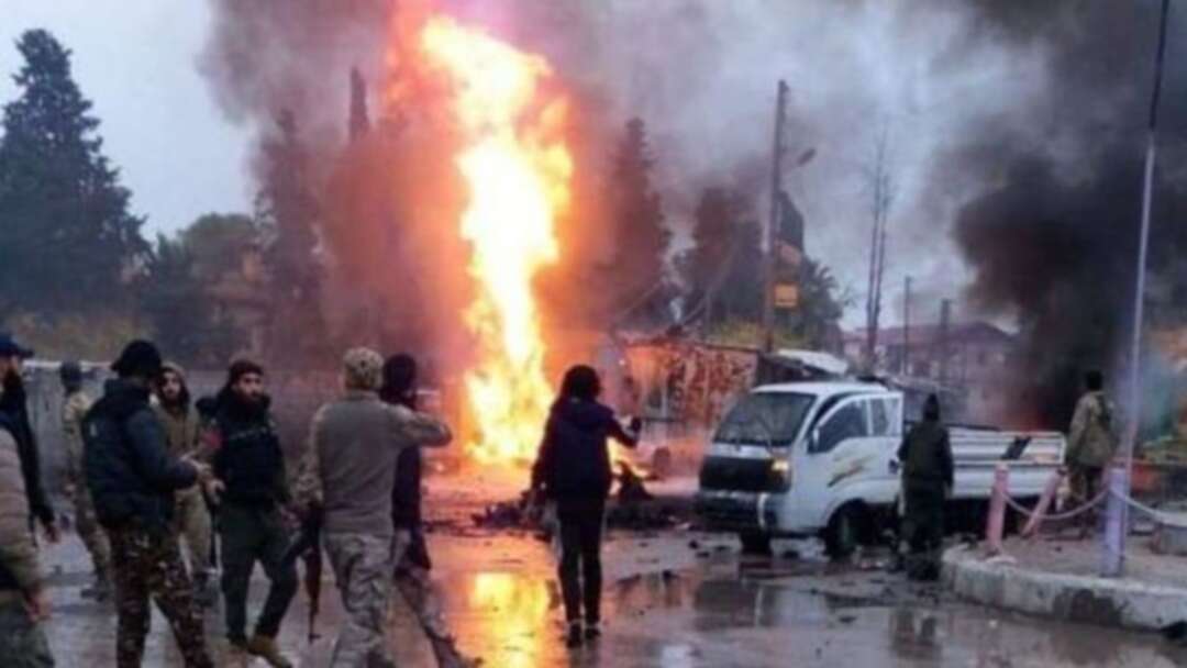 انفجار يوقع خمسة عسكريين في مناطق النفوذ التركي