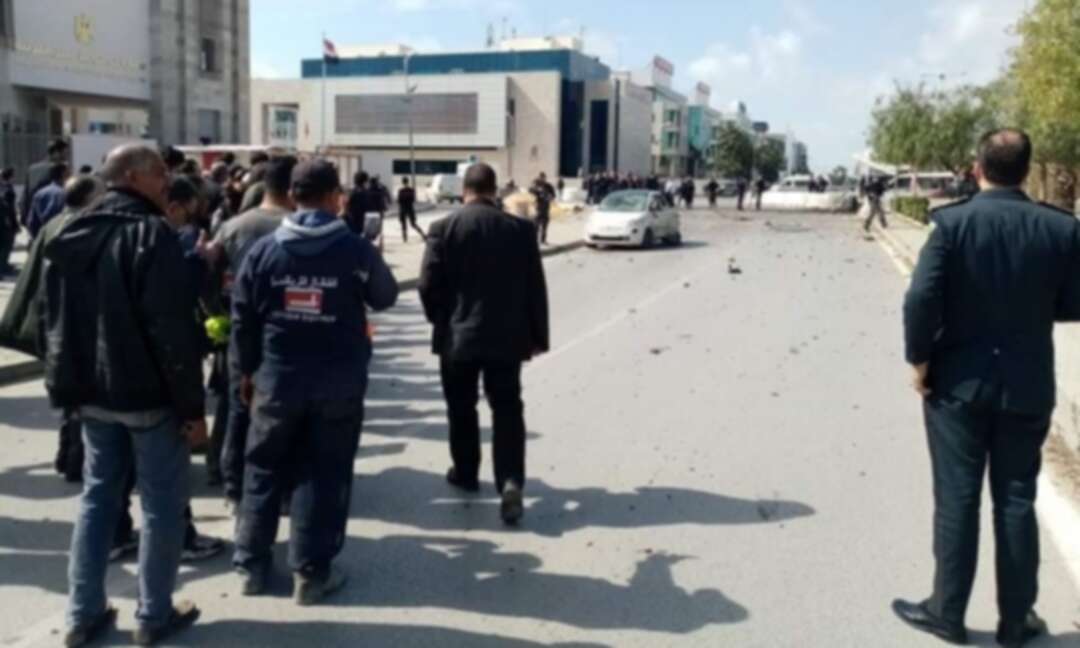 تفجير انتحاري قرب السفارة الأمريكية بتونس يودي بشرطي