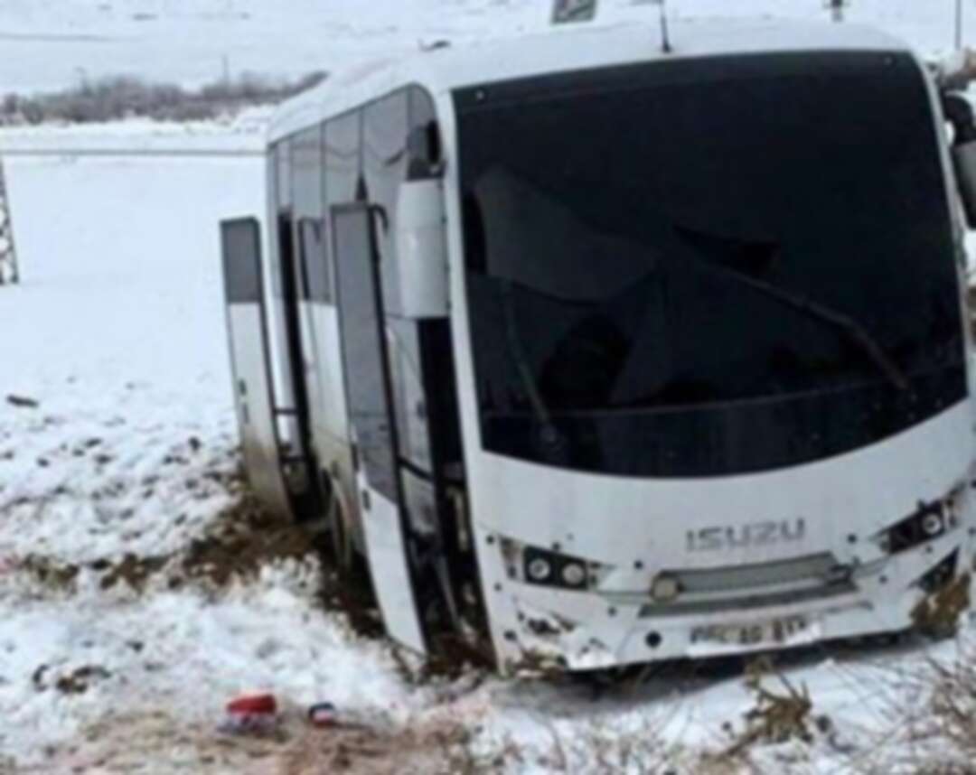هجوم صاروخي يضرب حافلة للجمارك التركية في ولاية آغري