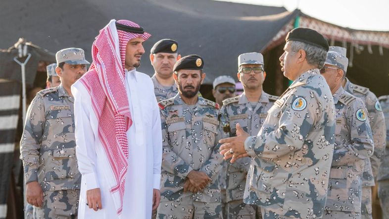 Saudi Arabia’s Interior Minister Visits Border Control Center In Tabuk