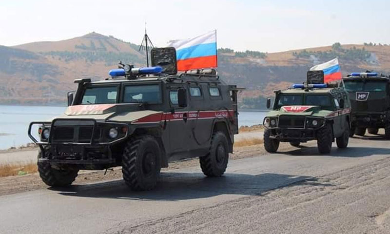روسيا تعلن نشر قوات عسكرية روسية في "سراقب"