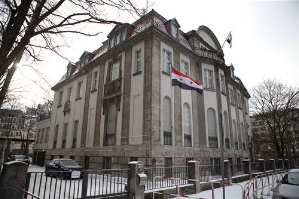 سفارة نظام الأسد في العاصمة الألمانية برلين