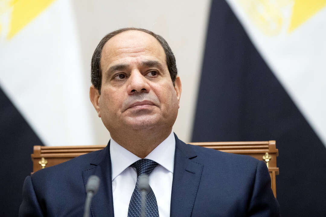 إسرائيل تشكر الرئيس المصري عبد الفتاح السيسي
