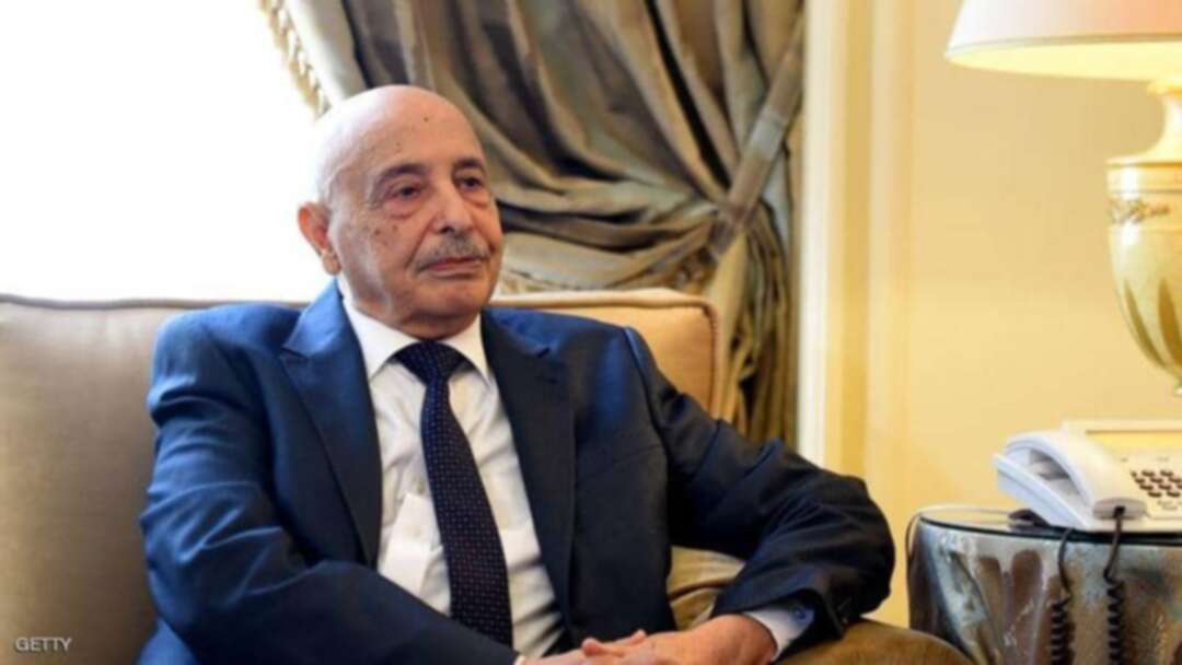 عقيلة صالح يدعو المؤسسات السيادية الليبية لوقف التعامل مع حكومة الدبيبة