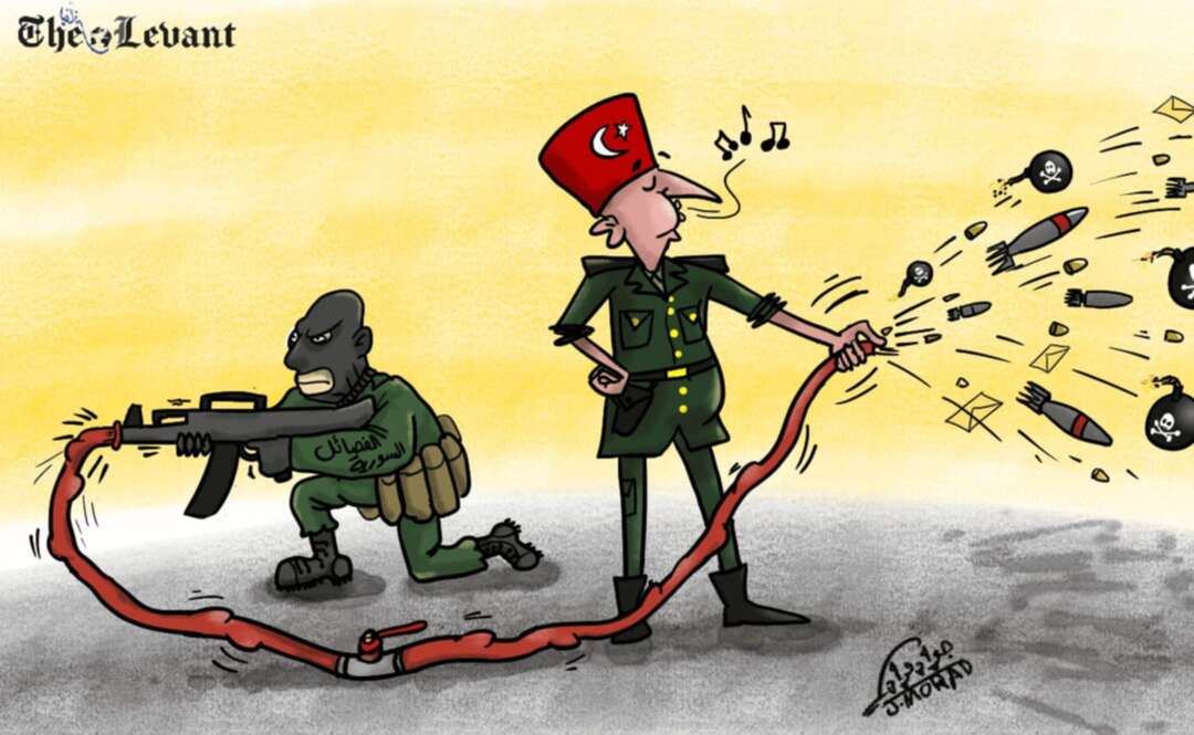 تركيا تستخدم الفصائل السورية كمرتزقة