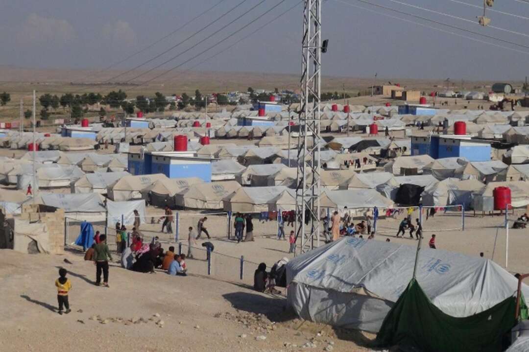 العثور على خنادق وشبكات أنفاق في مخيم الهول شمال شرقي سوريا