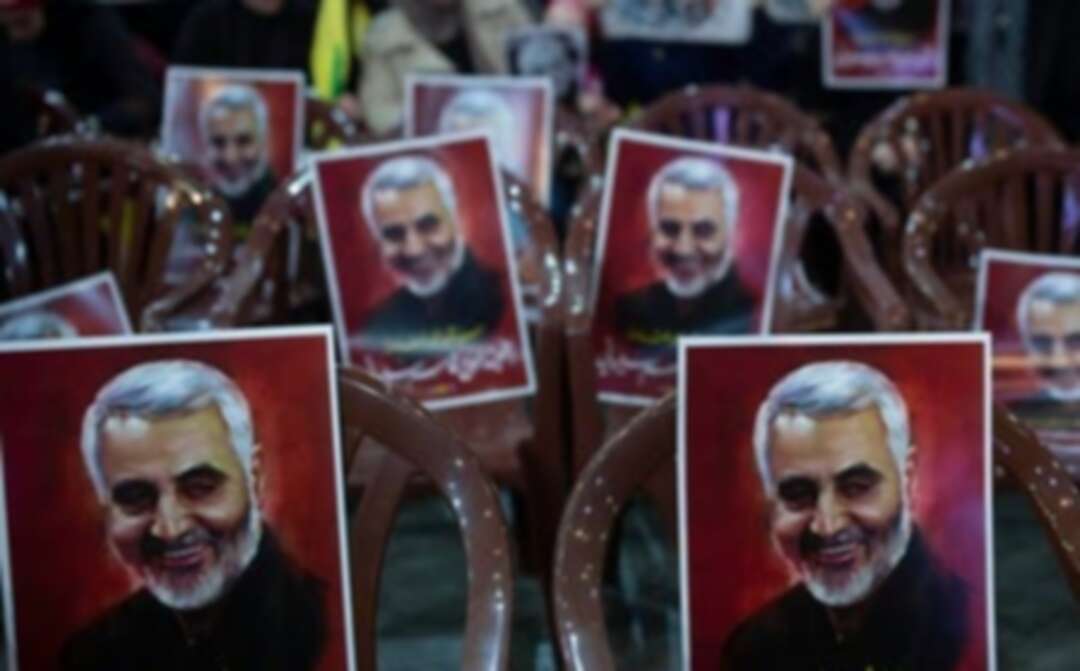 Hezbollah erects statue of Soleimani while Lebanon is dismantled