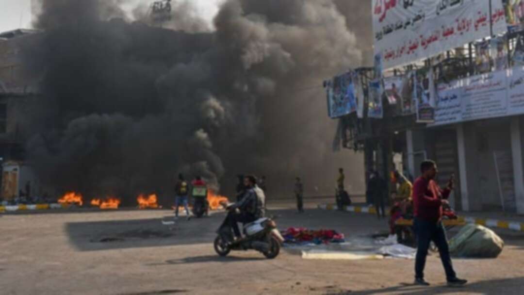 Policeman shot, dozens wounded in protests in Iraq’s Nasiriyah