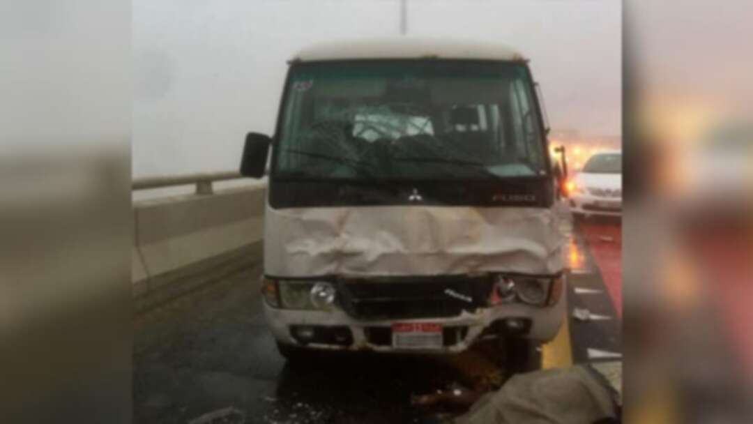 One dead, eight injured in 19-vehicle crash in Abu Dhabi after heavy fog envelops UAE