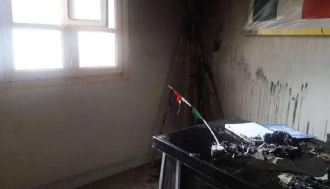 نيران مجهولين تلتهم مقرّ المجلس الوطني الكُردي في كوباني