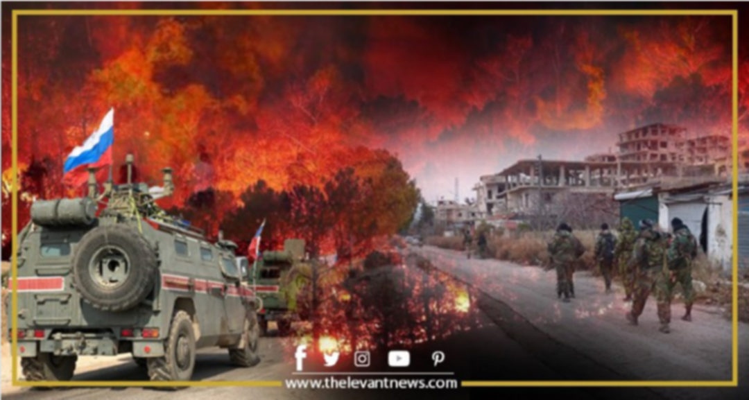 أشعلها الروس واشترى ضباط النظام البيوت…حرائق غابات أم ردم لمعالم سوريا؟