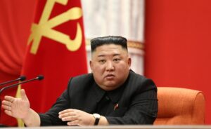 This picture taken on January 10, 2021 released from North Korea's official Korean Central News Agency (KCNA) on January 11, 2021 shows North Korean leader Kim Jong Un. (AFP)