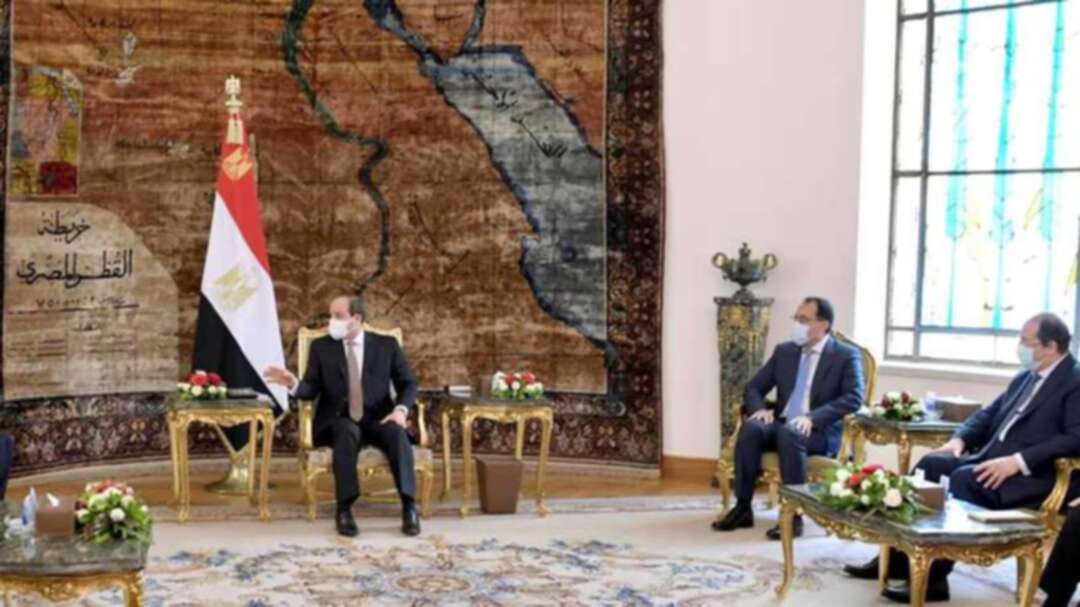 مصر.. السيسي يستقبل رئيس الحكومة الليبية الجديدة