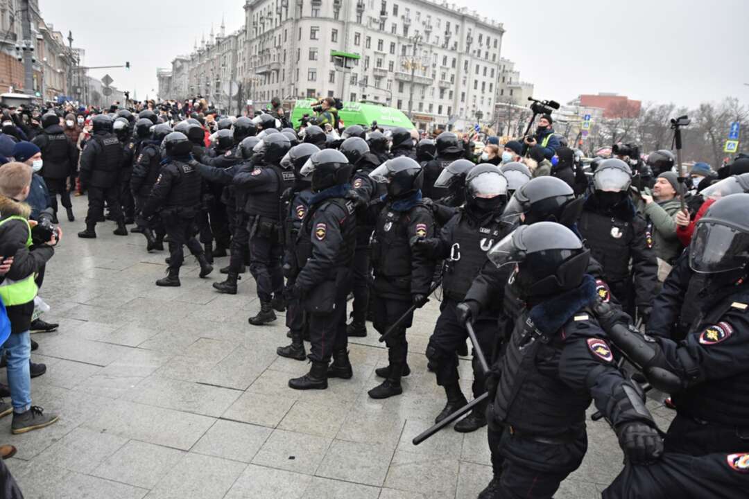 السلطات الروسية تعتقل أكثر من 10 آلاف متظاهر
