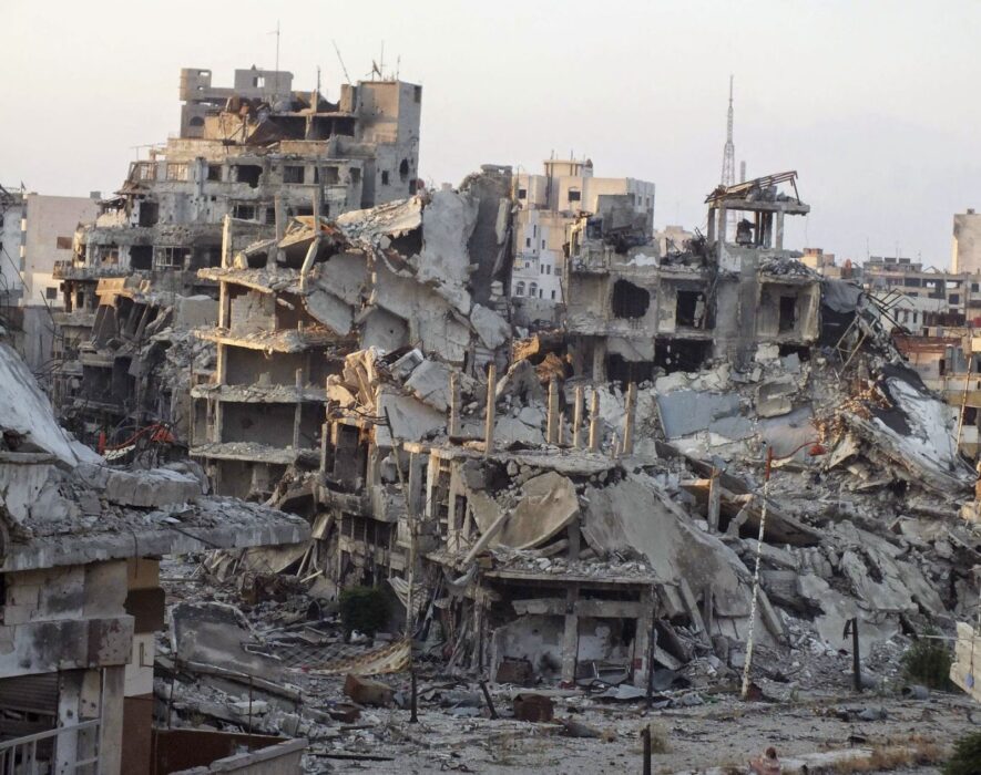 الدمار في سوريا 1