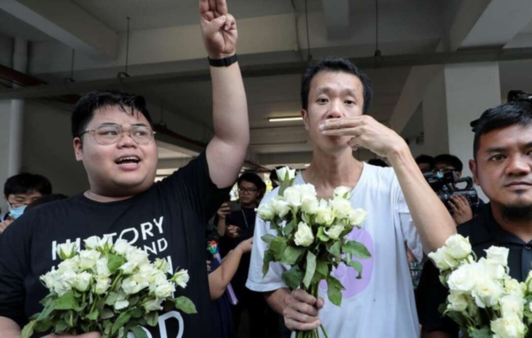 Five Thai pro-democracy activists charged for violence against the queen