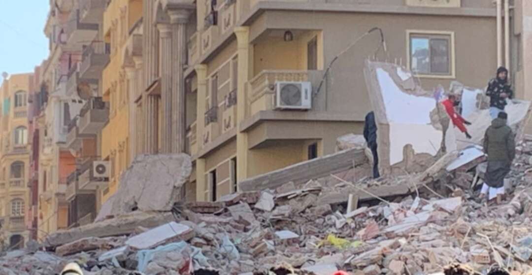 Five dead, over 20 injured after building collapses in Egypt’s Cairo
