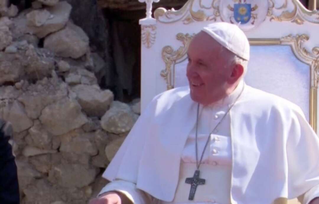 Pope Francis thanks Iraqis for historic visit, says they deserve peace