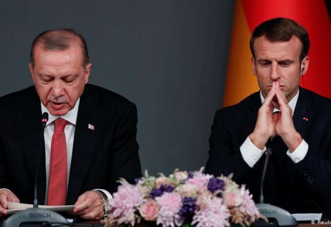 ماكرون يطالب أردوغان باحترام القرارات السيادية للسويد وفنلندا