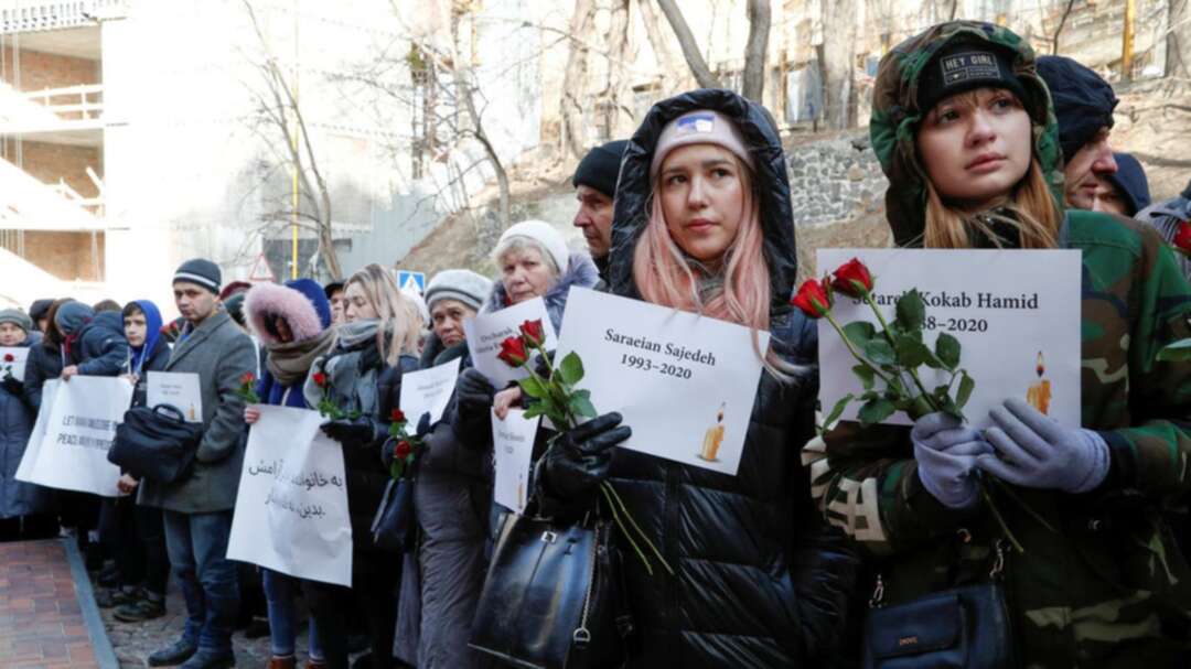 هيومن رايتس ووتش: إيران ضايقت أفراد عائلات ضحايا الطائرة الأوكرانية وأخافتهم