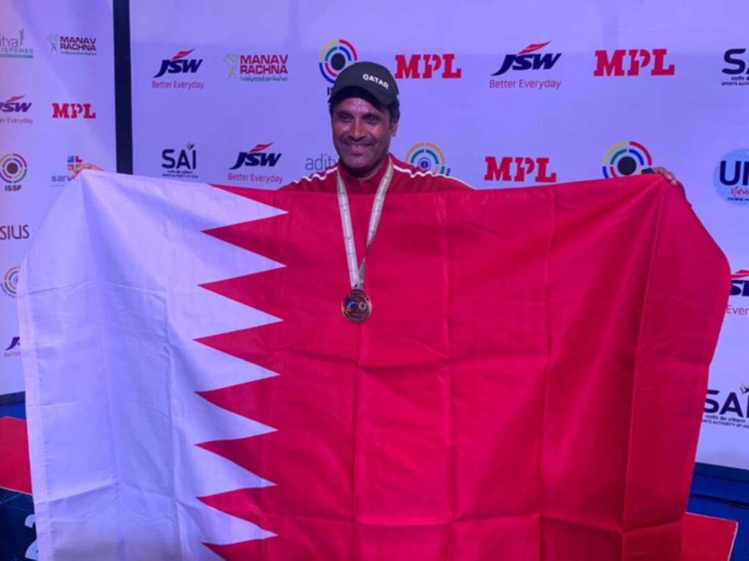 ناصر العطية يحقق ميدالية برونزيّة في منافسات كأس العالم للرماية في الهند
