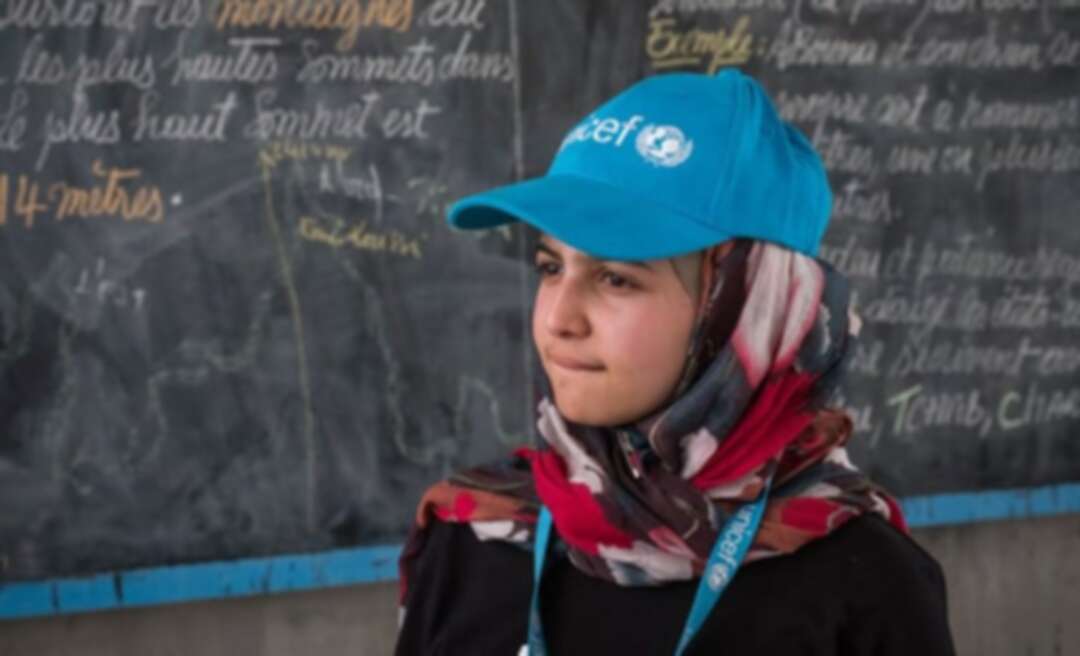 اليونيسف تعيّن شابة سورية سفيرة للنوايا الحسنة