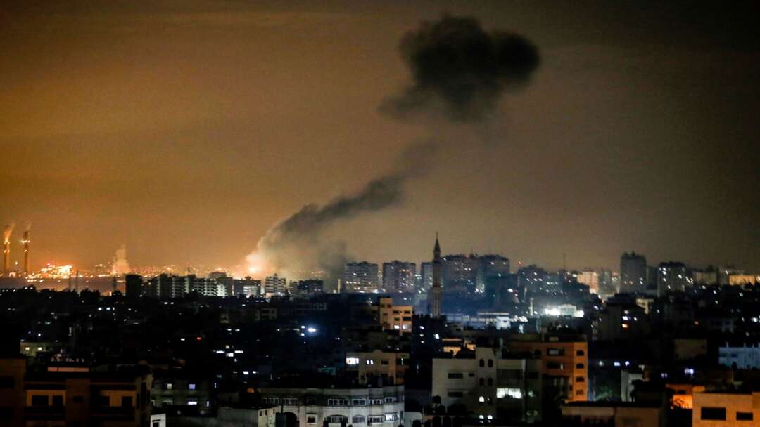إسرائيل تقصف مواقع لحماس رداً على صواريخ أُطلقت من غزة