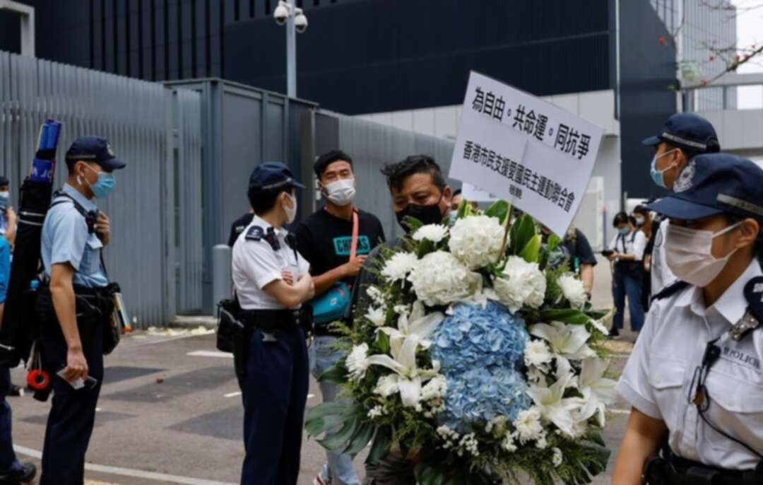 Hong Kong pro-democracy activists plead guilty over banned Tiananmen vigil