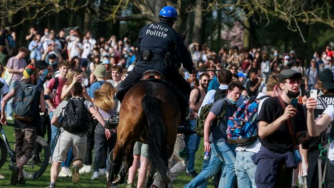 الشرطة البلجيكية تفرّق حفلاً وهمياً بمناسبة 