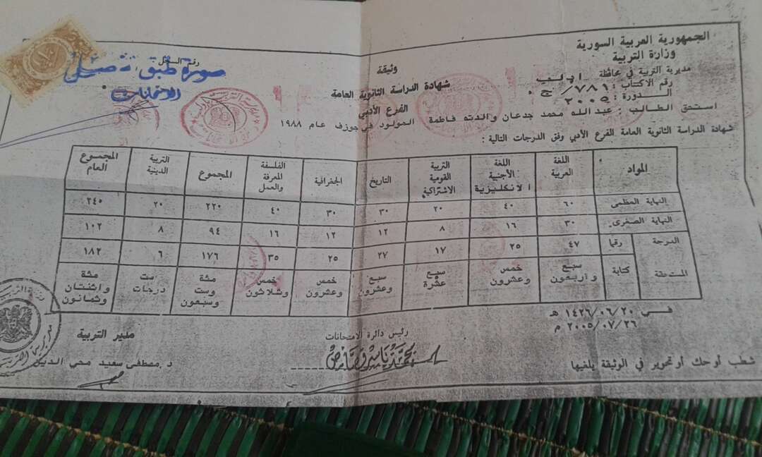 تحقيق سويدي: 60% من الشهادات المزورة صادرة من سوريا