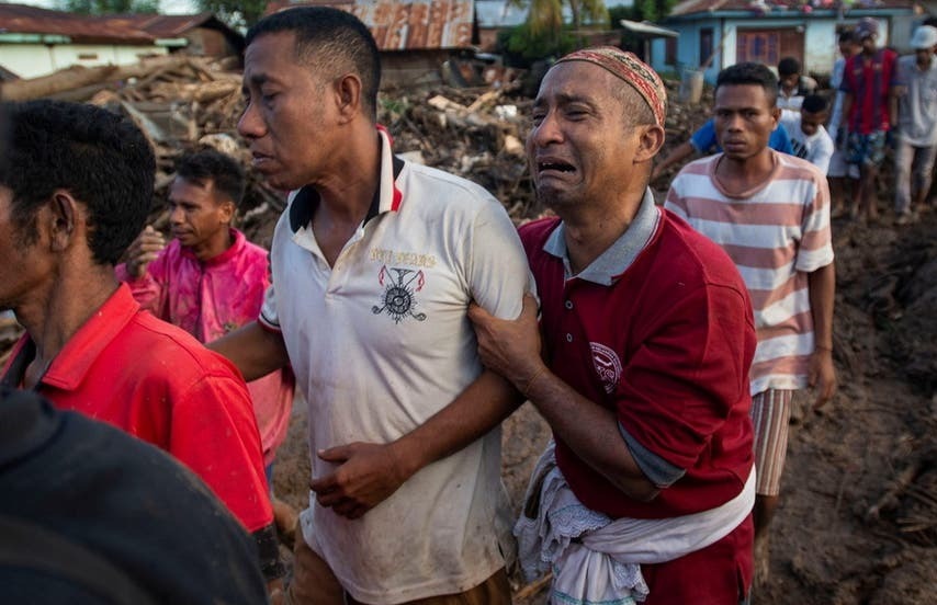 Indonesia Landslides Death Toll Mounts To 126, Dozens Still Missing