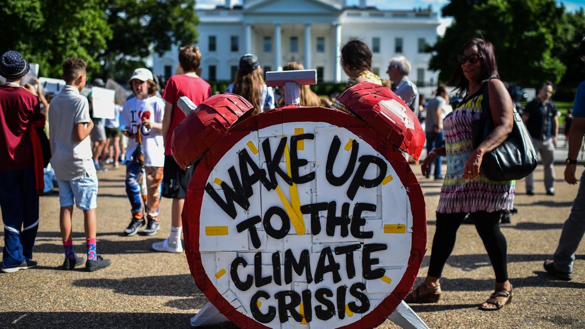 مظاهرات ضد قمة المناخ